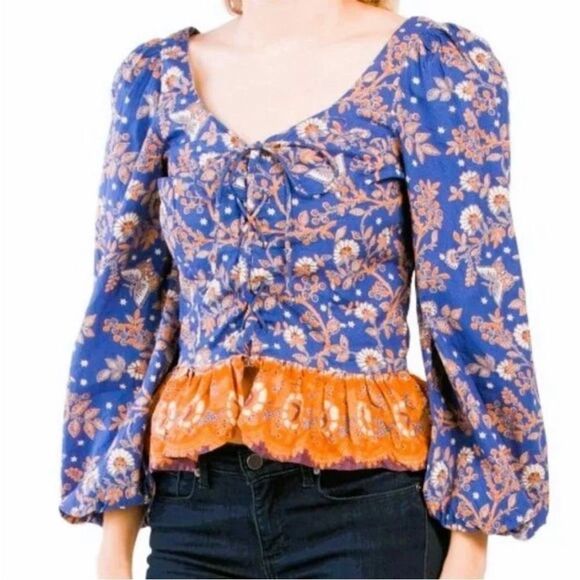 House Of Harlow Nicole Ritchie Boho Floral Design Feminine Contemporary - Picture 1 of 15